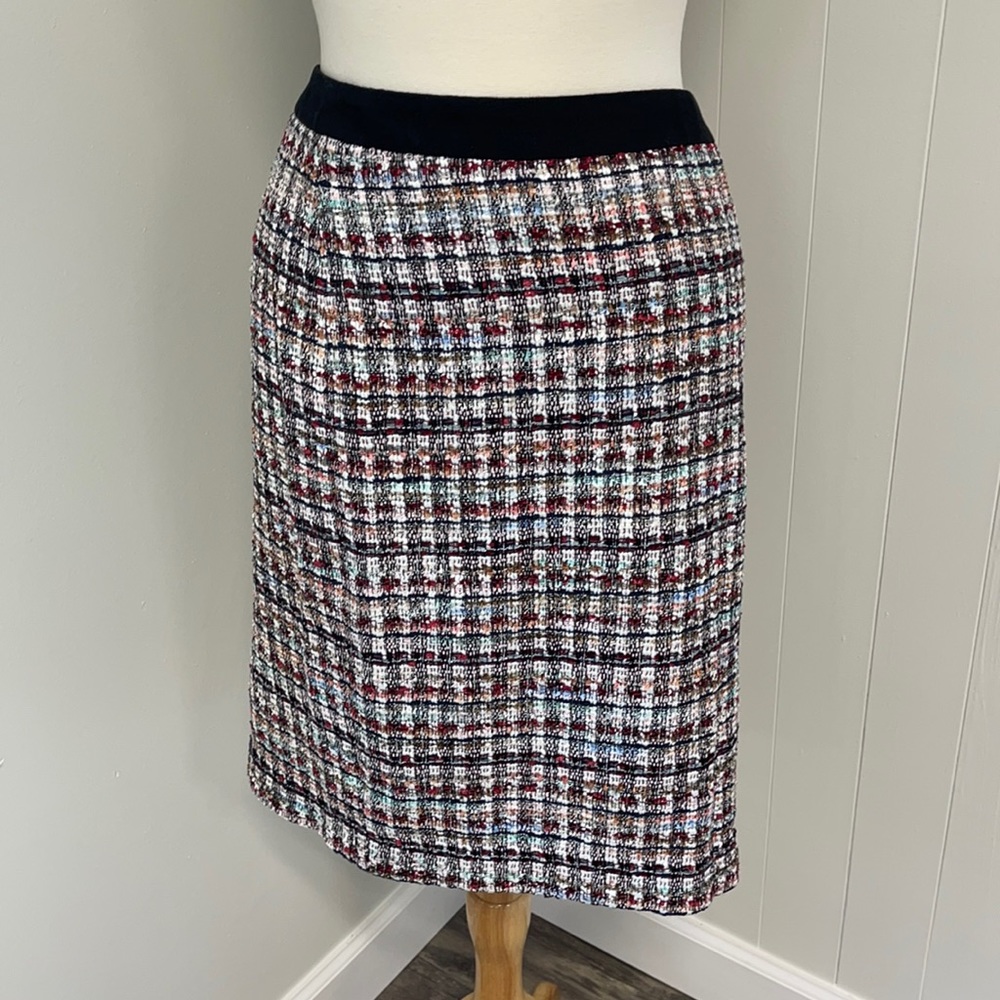 Ann Taylor Tweed Skirt WHBM’esq CHANEL’esq
